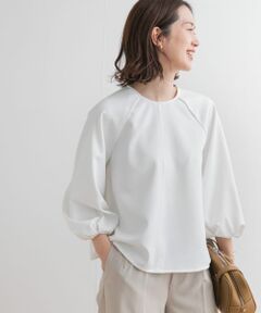 カルゼボリュームスリーブブラウス