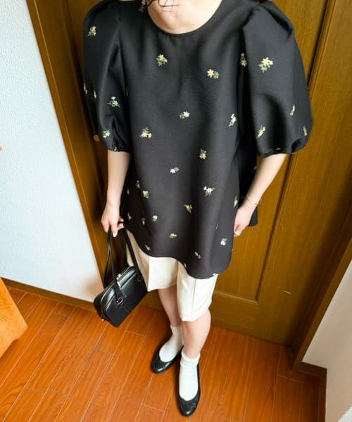 セール】 パフスリーブ刺繍ブラウス （シャツ・ブラウス）｜＊＊URBAN