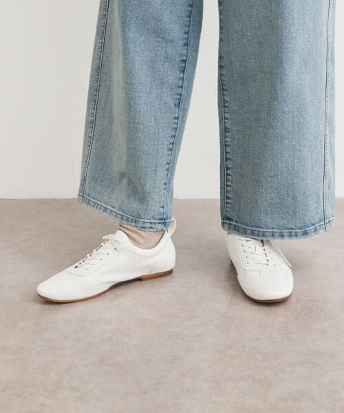 ＊＊URBAN RESEARCH DOORS / アーバンリサーチ ドアーズ シューズ | ライトウェイトレースアップシューズ（WHITE）