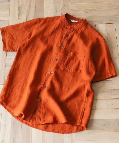 ヴィンテージ 厚手 リネンシャツ fit=scale-down,w=1200