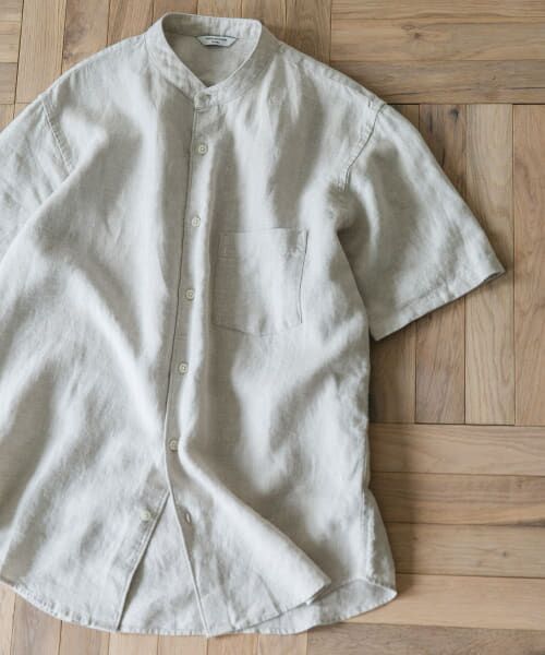 ヴィンテージ 厚手 リネンシャツ fit=scale-down,w=1200