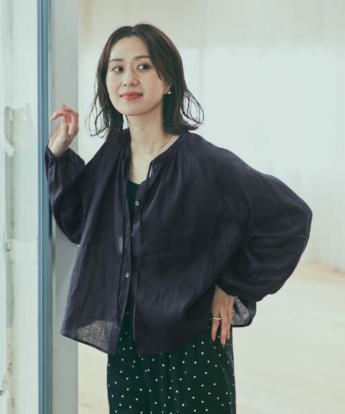 リネンはしごレースブラウス URBAN RESEARCH DOORS｜リネンハシゴレースブラウス | Rakuten