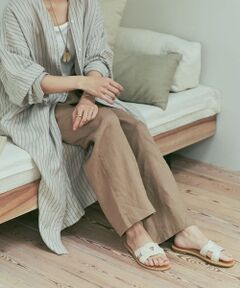 リネンイージーパンツ