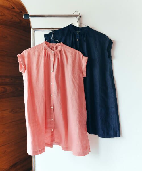 セール】 『親子リンク』リネンギャザーワンピース(KIDS