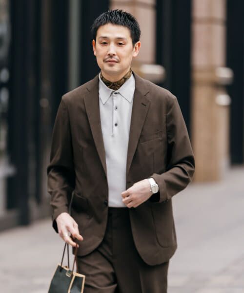 L'APPARTMENT Lisiere リネンWジャケット A part by（アパートバイ）の「リネンライクWジャケット