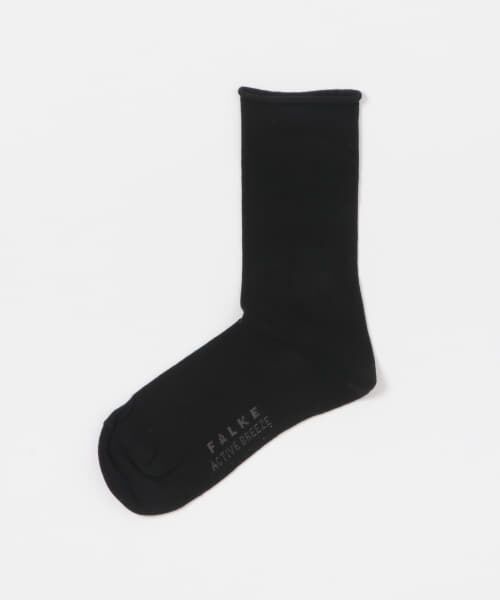 ＊＊URBAN RESEARCH DOORS / アーバンリサーチ ドアーズ ソックス | FALKE　Active Breeze Socks（BLACK）