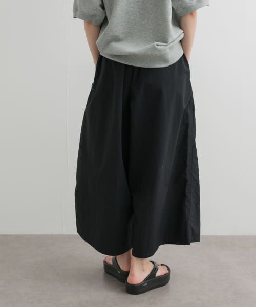 GRAMICCI グラミチ DOORS ドアーズ 別注 ガウチョパンツ ブラック GRAMICCI グラミチ DOORS ドアーズ 別注 ガウチョパンツ