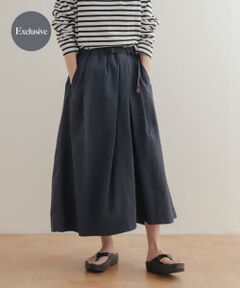 ＊＊URBAN RESEARCH DOORS / アーバンリサーチ ドアーズ スカート | 『別注』Gramicci　ナイロンロングスカート