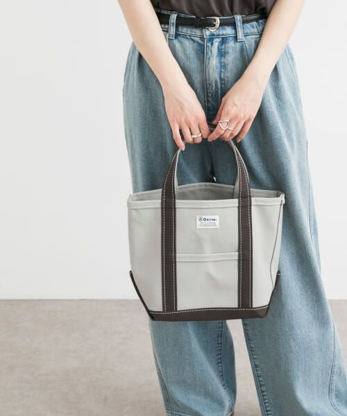 ＊＊URBAN RESEARCH DOORS / アーバンリサーチ ドアーズ トートバッグ | ORCIVAL　TOTE BAG SMALL（GREY CCL）
