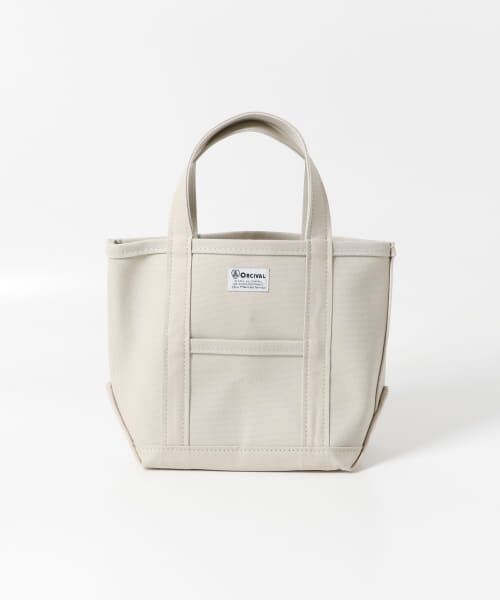 ＊＊URBAN RESEARCH DOORS / アーバンリサーチ ドアーズ トートバッグ | ORCIVAL　TOTE BAG SMALL（SAND BEIGE）