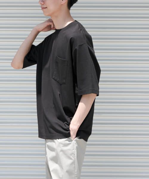 ＊＊URBAN RESEARCH DOORS / アーバンリサーチ ドアーズ Tシャツ | FORK&SPOON　イスラエルピマダブルフェイスTシャツ（BLACK）