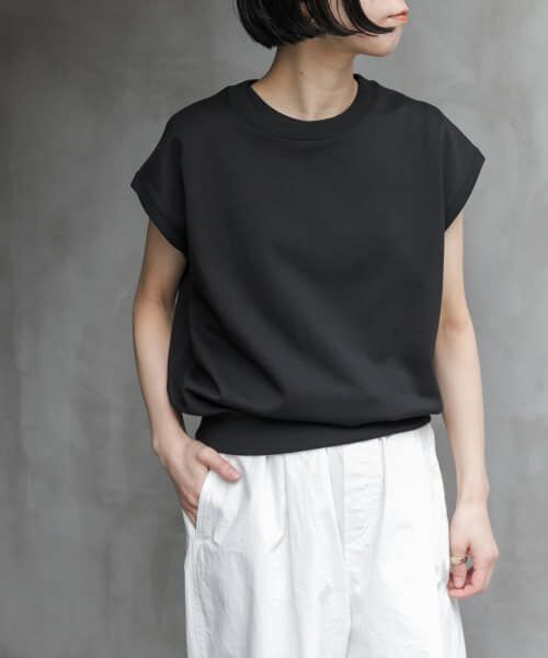 ＊＊URBAN RESEARCH DOORS / アーバンリサーチ ドアーズ Tシャツ | FORK&SPOON　イスラエルピマダブルフェイスTシャツ（BLACK）