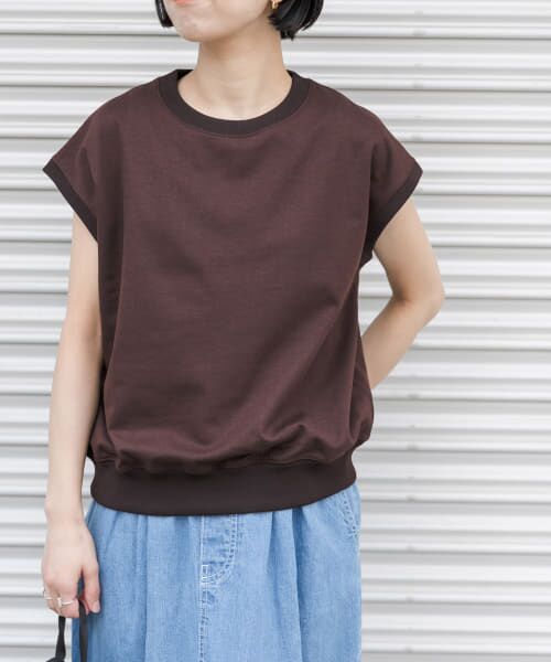＊＊URBAN RESEARCH DOORS / アーバンリサーチ ドアーズ Tシャツ | FORK&SPOON　イスラエルピマダブルフェイスTシャツ（BROWN）