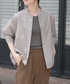 ＊＊URBAN RESEARCH DOORS / アーバンリサーチ ドアーズ シャツ・ブラウス | FORK&SPOON　ギボシコクーンショートスリーブシャツ