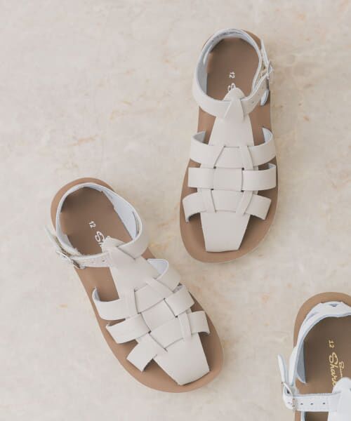 ＊＊URBAN RESEARCH DOORS / アーバンリサーチ ドアーズ シューズ | Salt Water Sandals　SS Shark(KIDS)（Stone）