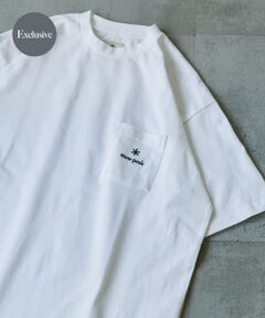 『別注』Snow Peak Apparel×DOORS　Pocket Logo T-shirts