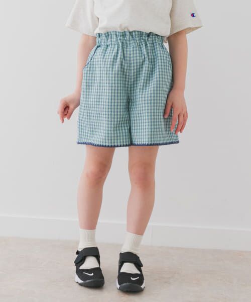 ＊＊URBAN RESEARCH DOORS / アーバンリサーチ ドアーズ パンツ | 『WEB/一部店舗限定サイズ』チェックキュロット(KIDS)（CHECK）