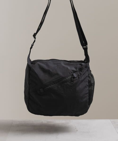 ＊＊URBAN RESEARCH DOORS / アーバンリサーチ ドアーズ ショルダーバッグ | Micro Ripstop Shoulder（BLACK）