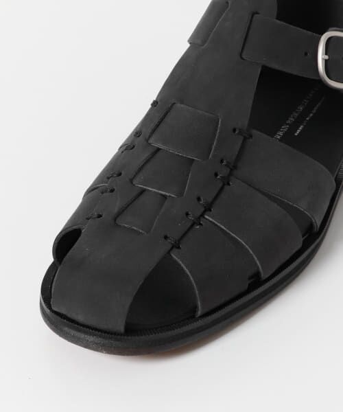 URBAN RESEARCH ビーズサンダル（黒) URBAN RESEARCH DOORS サンダル ビーズサンダル レディース