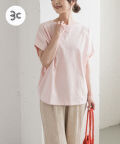 ＊＊URBAN RESEARCH DOORS / アーバンリサーチ ドアーズ Tシャツ | ドライコットンボートネックプルオーバー