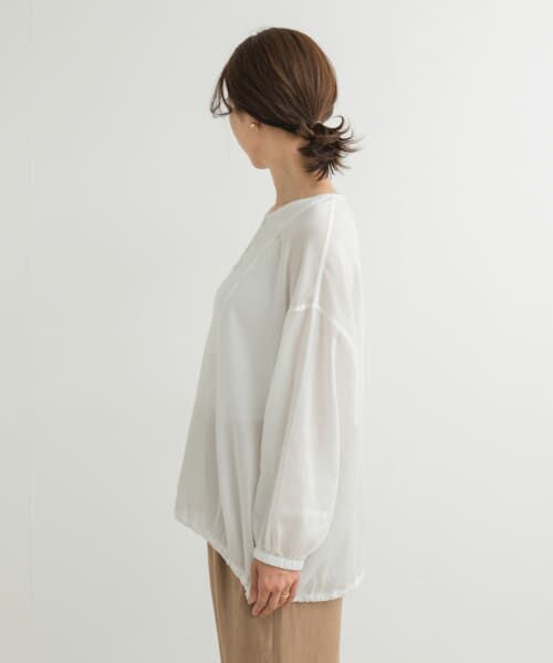 セール】 リネンブレンドドロストチュニック （チュニック