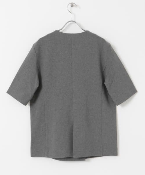 アーバンリサーチ　ハーフスリーブジャケット　CHARCOAL セール】『UR TECH DRYLUXE』ハーフスリーブジャケット（その他