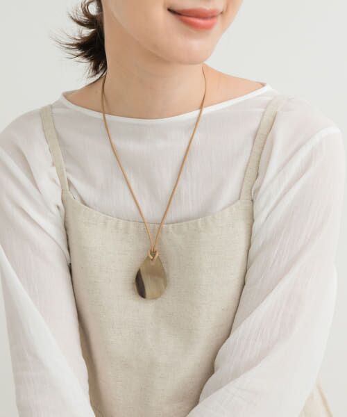 ＊＊URBAN RESEARCH DOORS / アーバンリサーチ ドアーズ ネックレス・ペンダント・チョーカー | バッファローホーンネックレス（NATURAL）