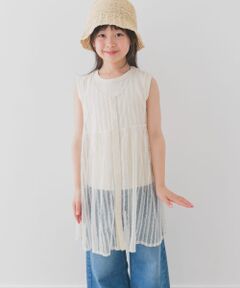 『WEB/一部店舗限定サイズ』チュールチュニック(KIDS)