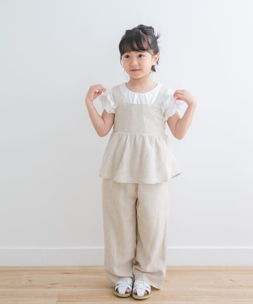 セール】 『セットアップ対応/親子リンク』レーヨンリネン