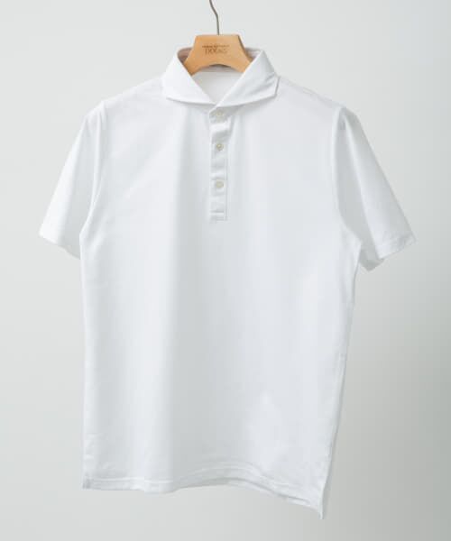 ＊＊URBAN RESEARCH DOORS / アーバンリサーチ ドアーズ シャツ・ブラウス | 『吸水速乾』LIFE STYLE TAILOR　カッタウェイ半袖プルオーバー（WHITE）