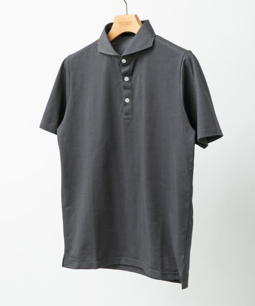 ＊＊URBAN RESEARCH DOORS / アーバンリサーチ ドアーズ シャツ・ブラウス | 『吸水速乾』LIFE STYLE TAILOR　カッタウェイ半袖プルオーバー（GRAY）