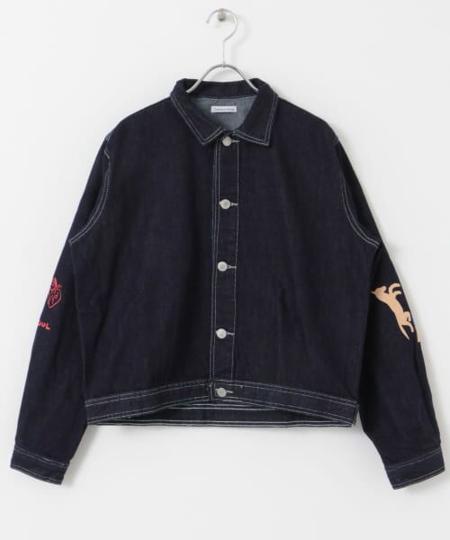 ＊＊URBAN RESEARCH DOORS / アーバンリサーチ ドアーズ Gジャン・デニムジャケット | Common Noun　norahi デニムジャケット（Indigo）