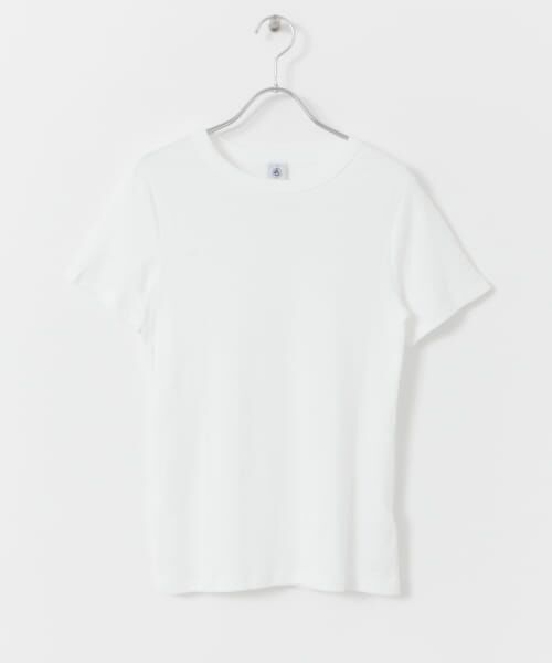 ＊＊URBAN RESEARCH DOORS / アーバンリサーチ ドアーズ Tシャツ | PETIT BATEAU　MC COL ROND（ecume）