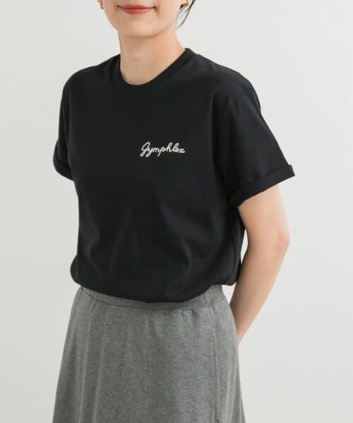 ＊＊URBAN RESEARCH DOORS / アーバンリサーチ ドアーズ Tシャツ | GYMPHLEX　SHORT-SLEEVE T-SHIRTS（BLACK）