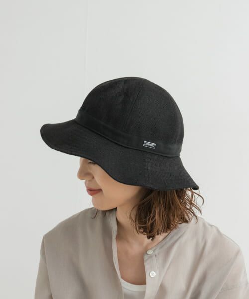 ＊＊URBAN RESEARCH DOORS / アーバンリサーチ ドアーズ ハット | ORCIVAL　6PANEL NATURAL HAT（BLACK）