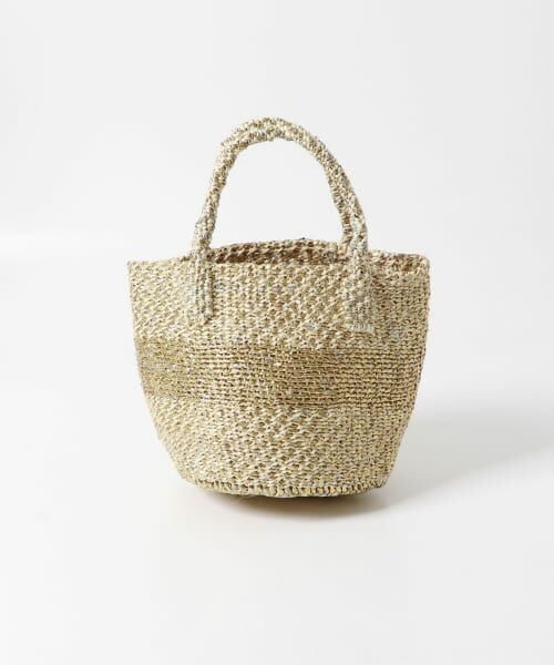 セール】 アフリカンスクエア プラスチックサイザルバッグ