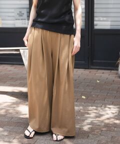 FORK&SPOON　ツータックワイドイージーパンツ