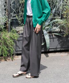 FORK&SPOON　ウエストギャザーイージーパンツ