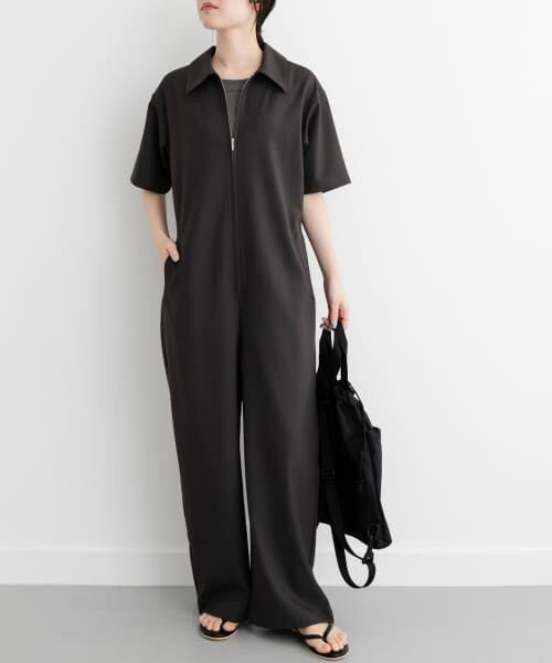 セール】 FORK&SPOON 5分袖オールインワン （サロペット