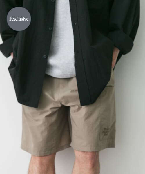 ＊＊URBAN RESEARCH DOORS / アーバンリサーチ ドアーズ ショート・ハーフ・半端丈パンツ | 『別注』Marmot×DOORS　DOTAIR SHORTS（BEIGE）