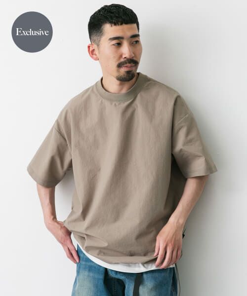 ＊＊URBAN RESEARCH DOORS / アーバンリサーチ ドアーズ Tシャツ | 『別注』Marmot×DOORS　DotAir drawstring T-shirts（BEIGE）
