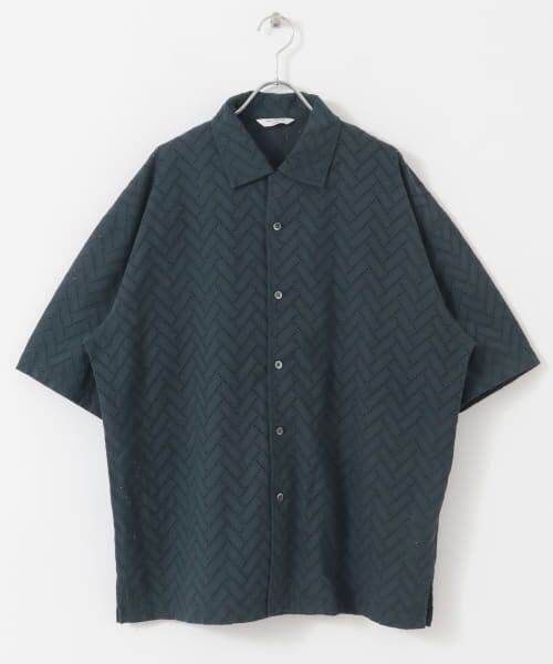 URBAN RESEARCHショートシャツ SENSE OF PLACE by URBAN RESEARCH シャツ チェックオープン