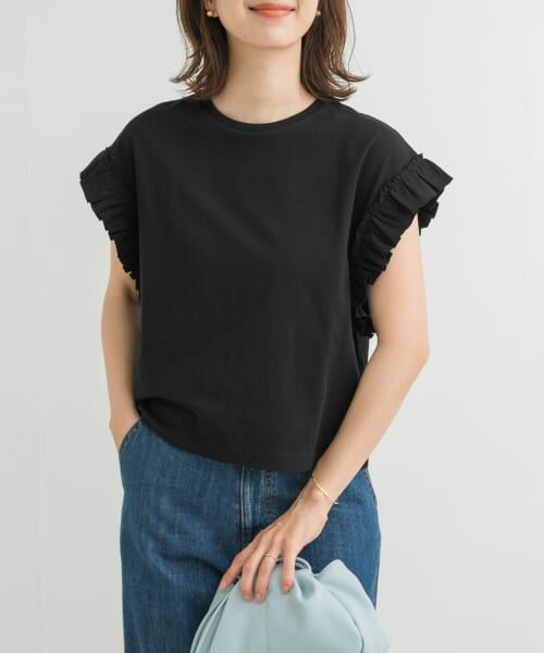 セール】 フリルスリーブプルオーバー （Tシャツ）｜＊＊URBAN