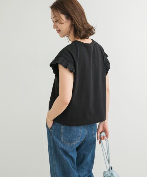 セール】 フリルスリーブプルオーバー （Tシャツ）｜＊＊URBAN