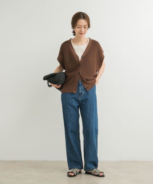 リネンライクVネックベスト （ベスト）｜＊＊URBAN RESEARCH