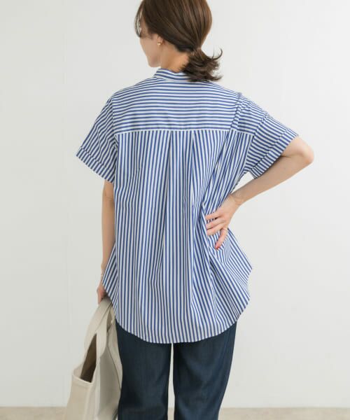 ストライプロールアップタックシャツ 楽天市場】【SALE／30%OFF】ストライプロールアップタックシャツ