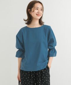 『WEB/一部店舗限定サイズ』『UR TECH 高機能リネン』キャンディースリーブブラウス