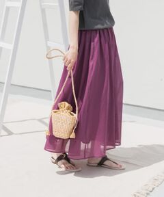 『UR TECH』ボイルギャザースカート