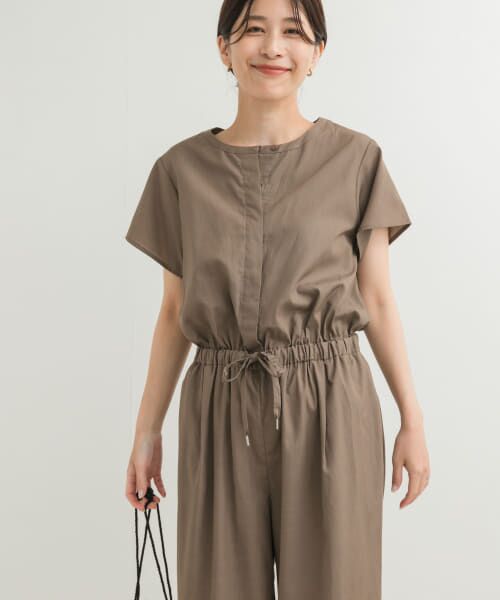 セール】 リネンMIXコンビネゾン （サロペット・オールインワン