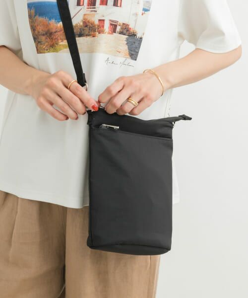 ＊＊URBAN RESEARCH DOORS / アーバンリサーチ ドアーズ ショルダーバッグ | 撥水ショルダーバッグ（BLACK）